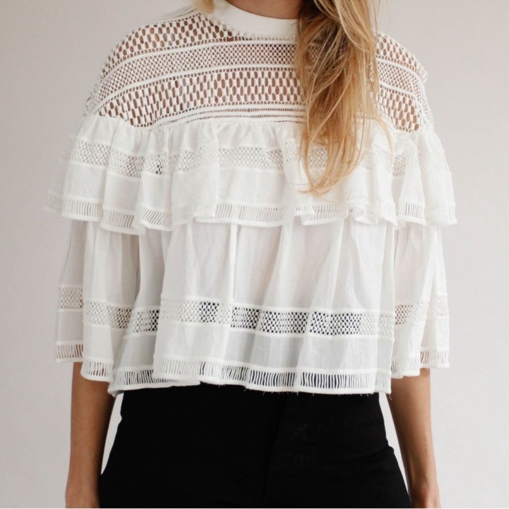 SEA New York White Blouse